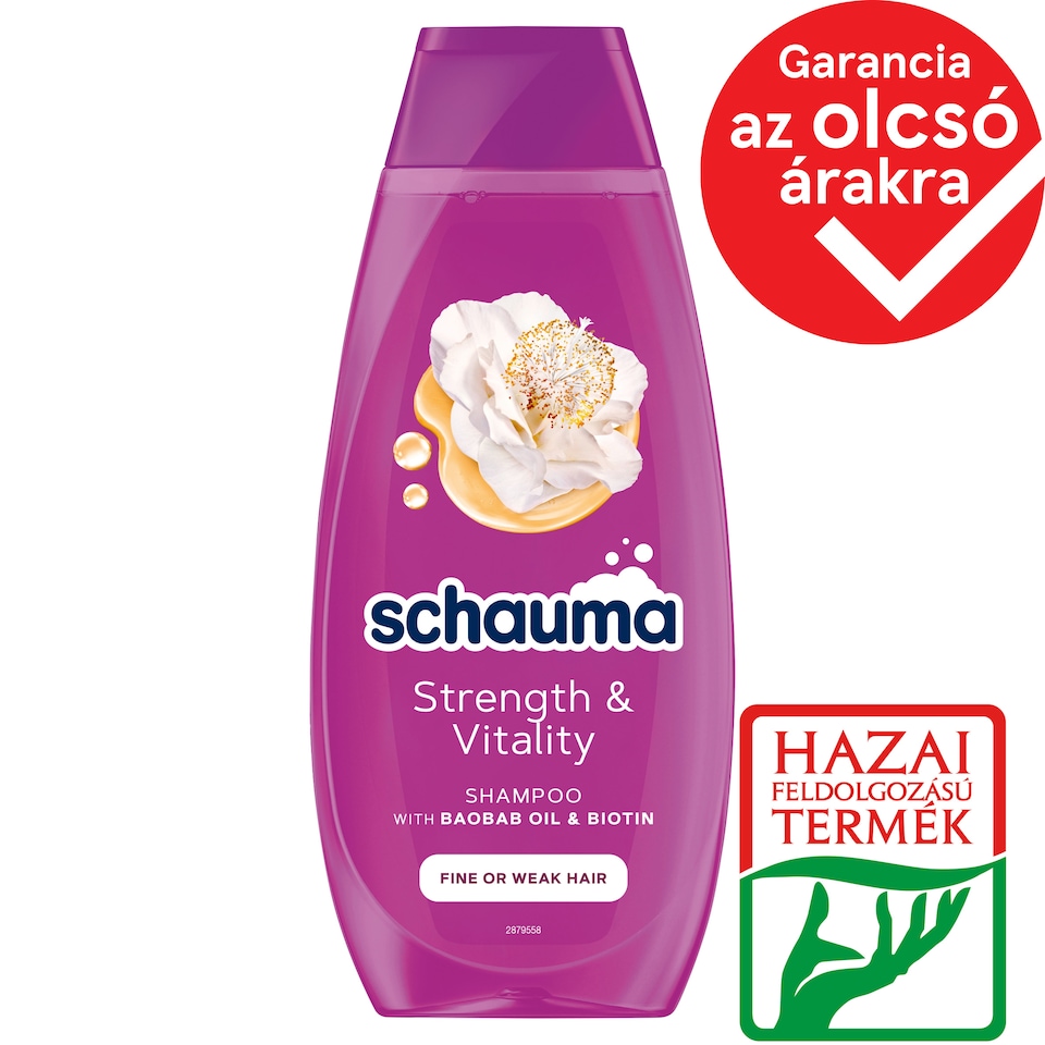 Schauma Strength & Vitality sampon 400 ml