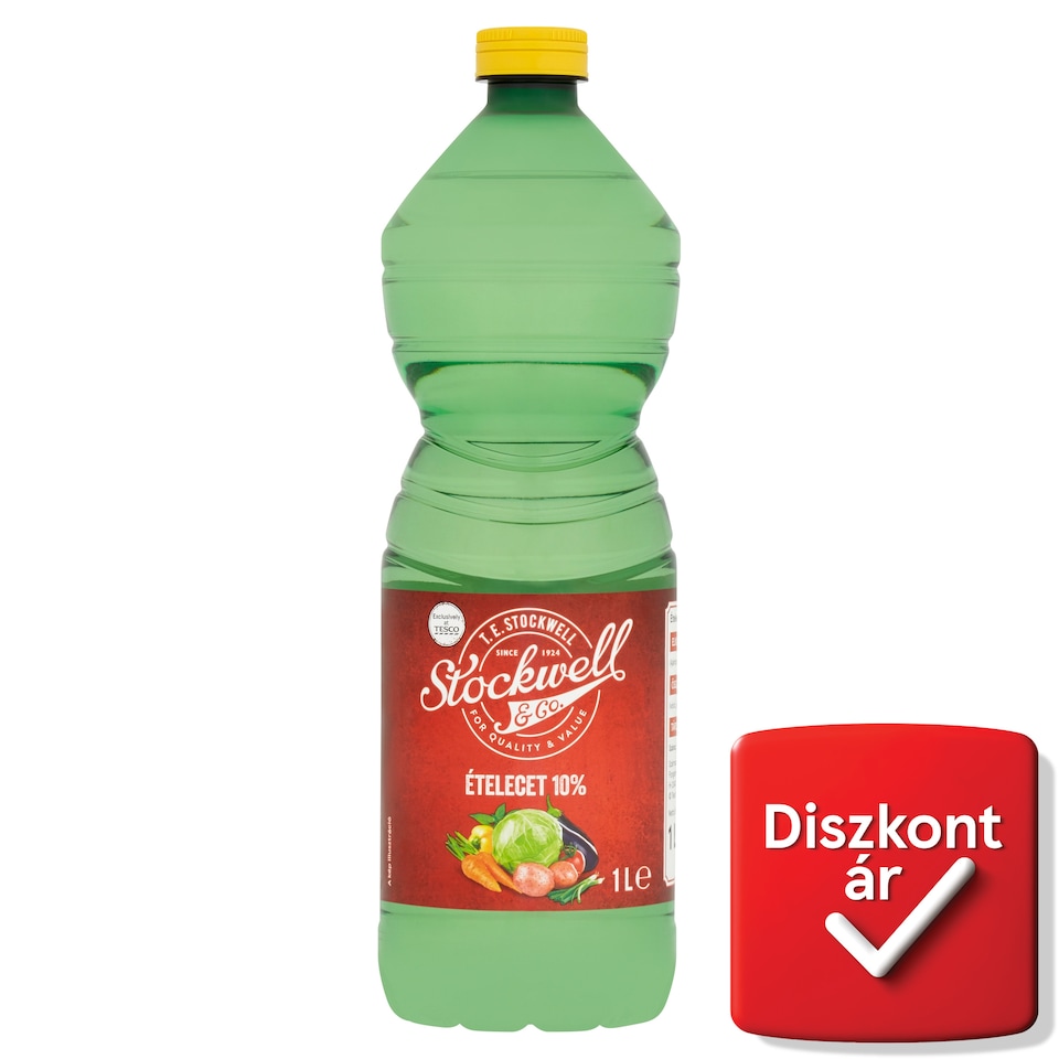 Stockwell & Co. Food Vinegar 10% 1 l