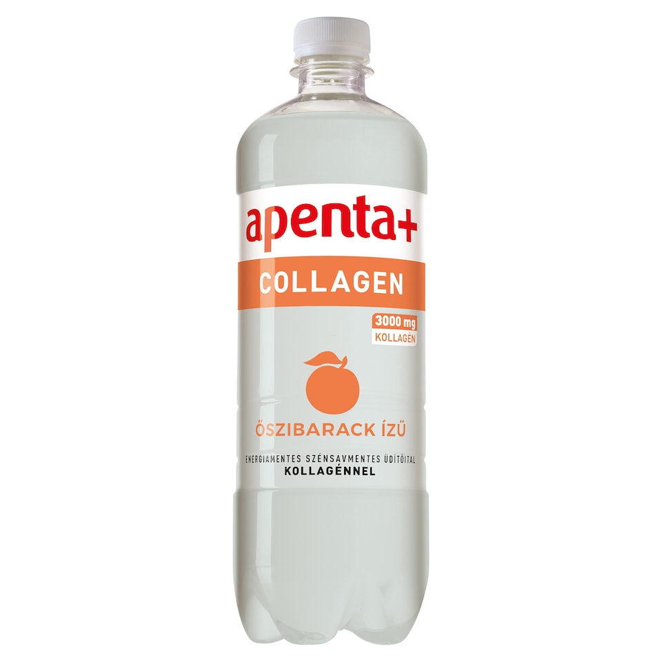 Apenta+ Collagen Peach-Flavoured Non-Carbonated Energy-Free soft Drink with Collagen 750 ml