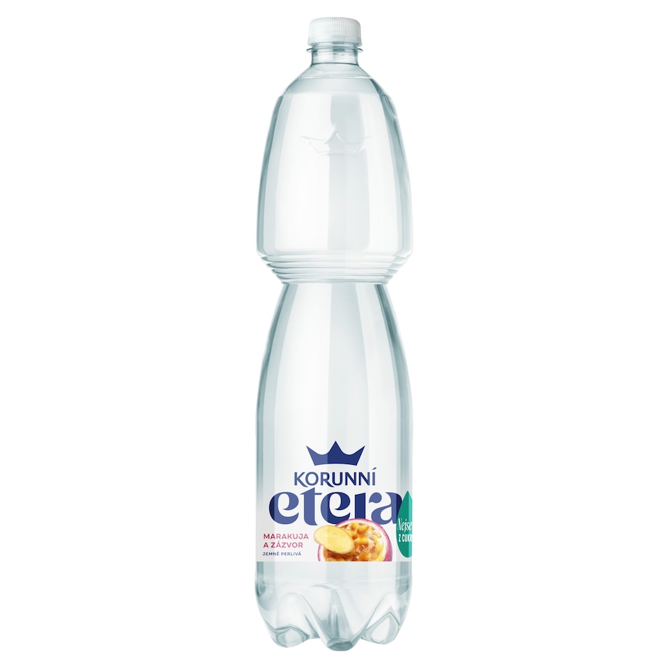 Korunní Eterea marakuja a zázvor jemně perlivá 1,5l