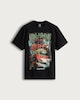 image 4 of Volkswagen Pure Cotton Van-ishing Slogan T-Shirt in Black