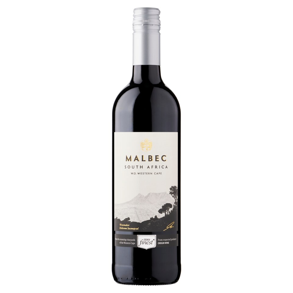 image 1 of Tesco Finest South African Malbec 75cl