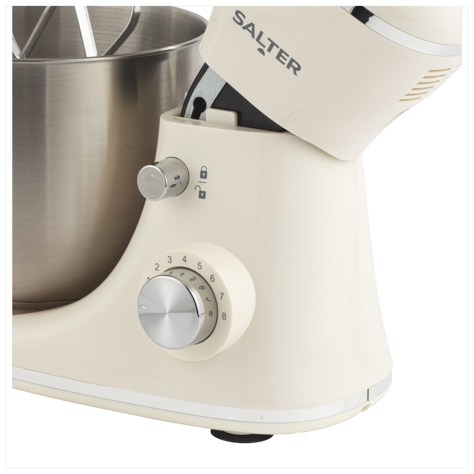 image 1 of Salter Retro Cream Stand Mixer