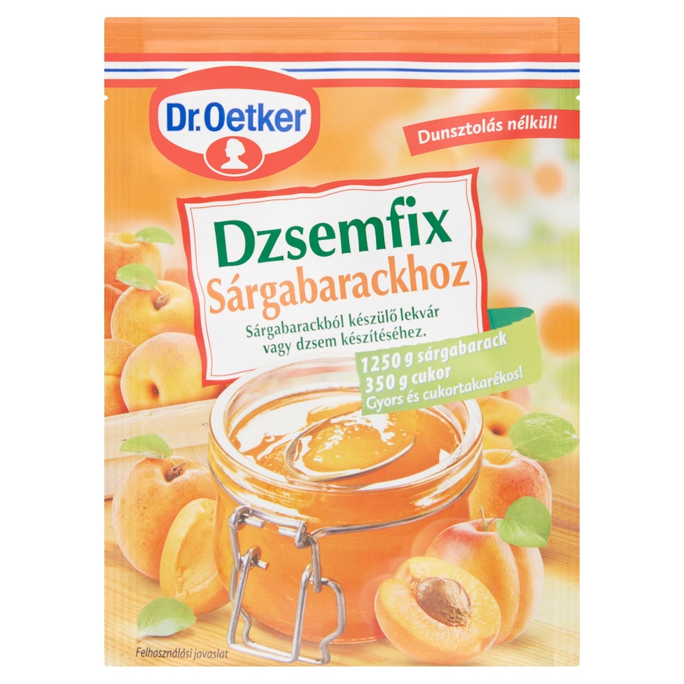 Dr. Oetker dzsemfix sárgabarackhoz 20 g
