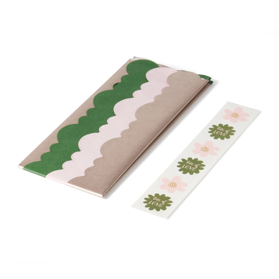 image 1 of Paperchase Mother’s Day 6PK Tissue Paper W/Stickers