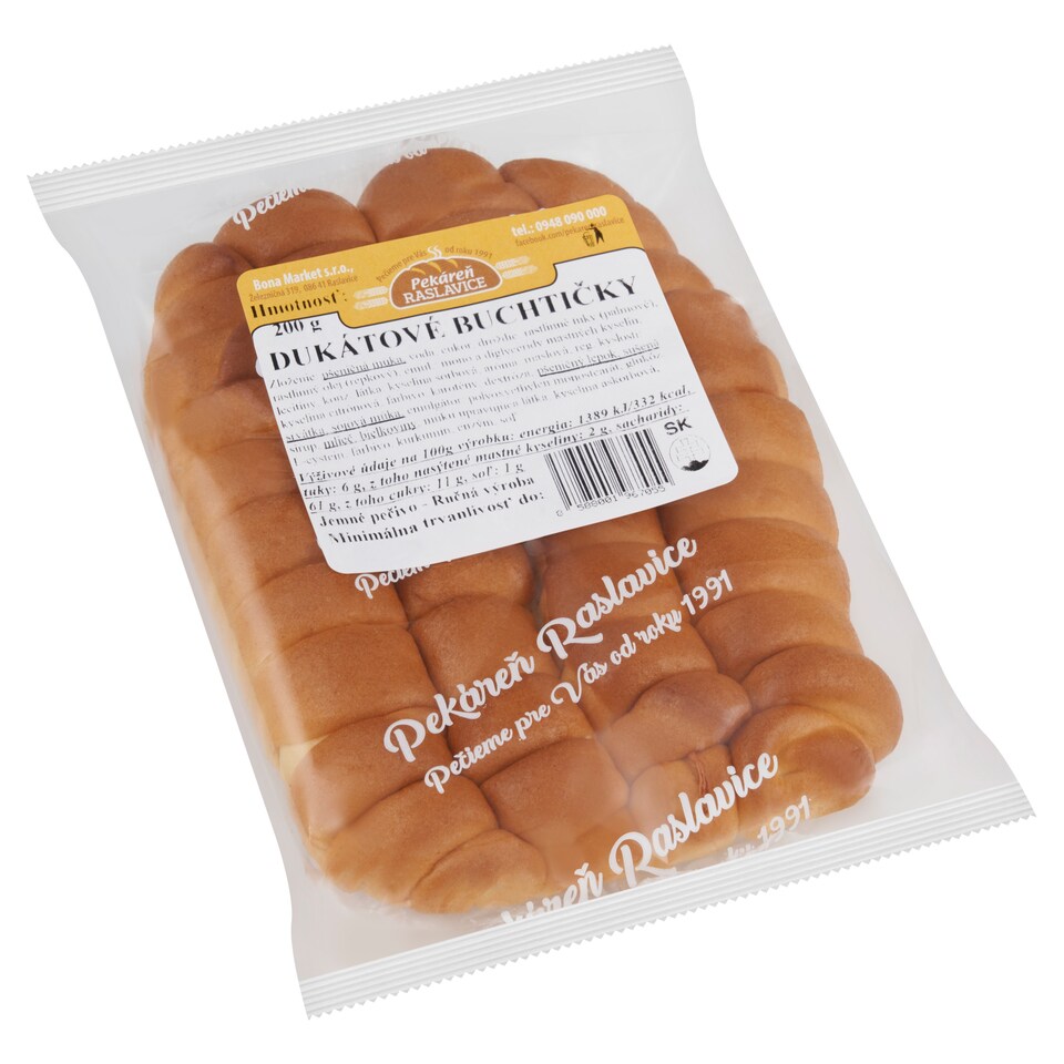 obrázok 1 z Pekáreň Raslavice Dukátové buchtičky 200 g
