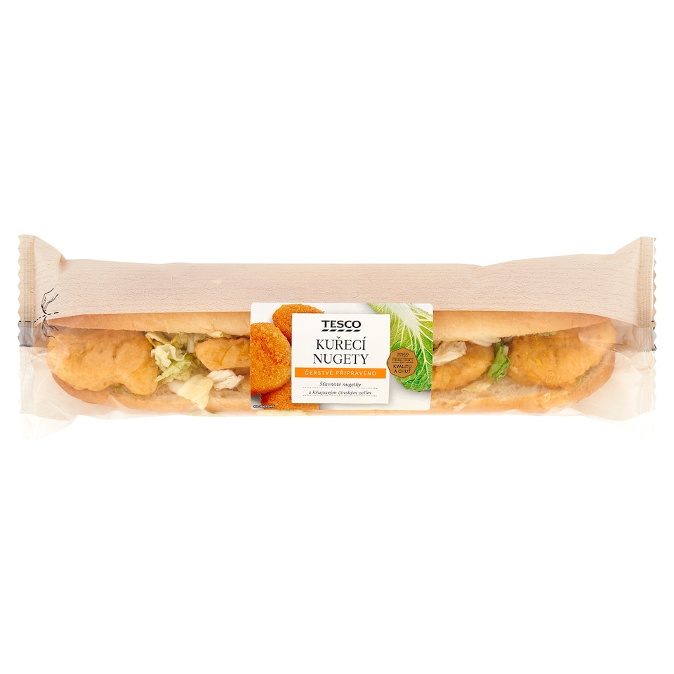 Tesco Kuřecí nugety bageta 224g