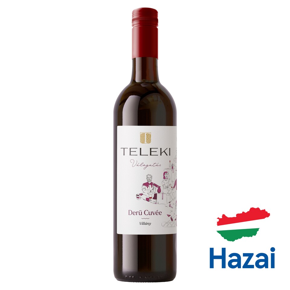 Teleki Válogatás Villányi Derű Cuvée classicus száraz vörösbor 13% 0,75 l