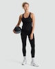 image 2 of F&F Active Quick Dry Racerback Vest in Black