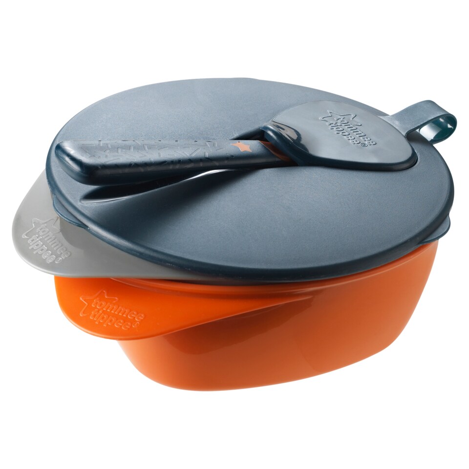 image 1 of Tommee Tippee Explora Easy Scoop Feeding 2 Bowls & 1 Lid