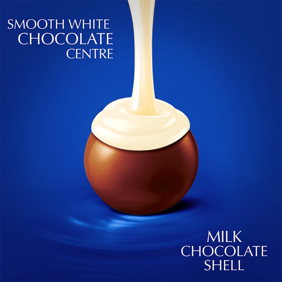 image 1 of Lindt Lindor Milk & White Chocolate Box 200G
