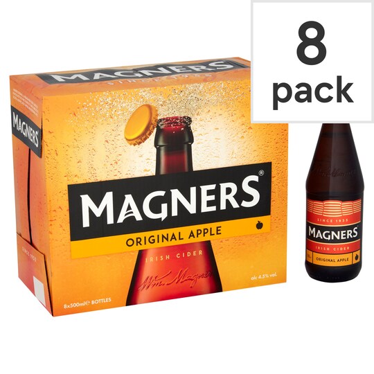 Magners Apple Cider 8X500ml Bottle Tesco Groceries