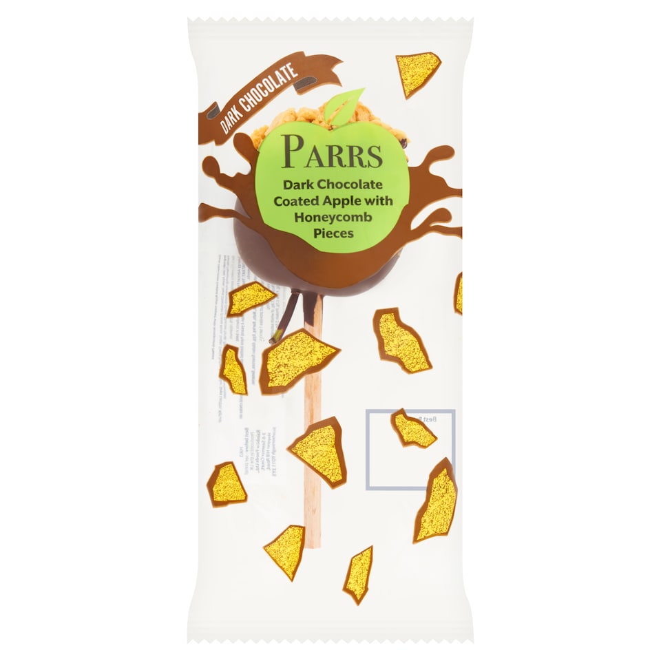 Parrs Dark Chocolate Coated Apple with Honeycomb Pieces