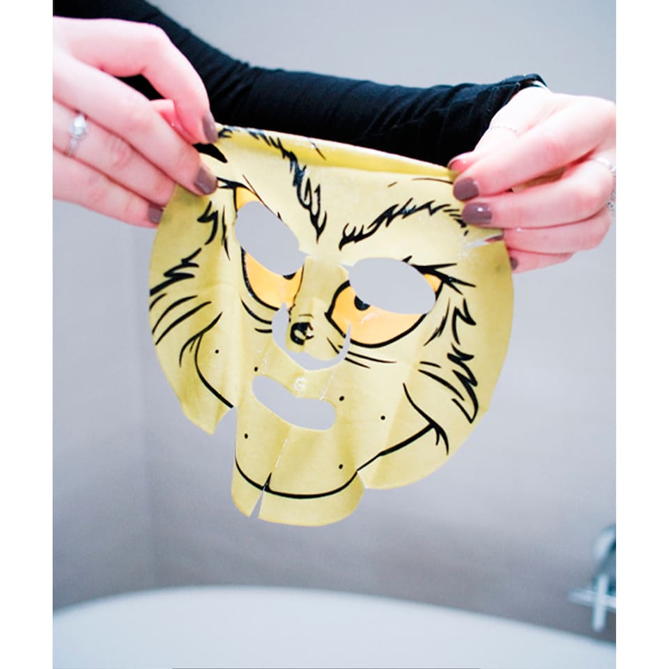 image 1 of The Grinch It's Easy Being Green Sheet Mask with Aloe Vera 20ml