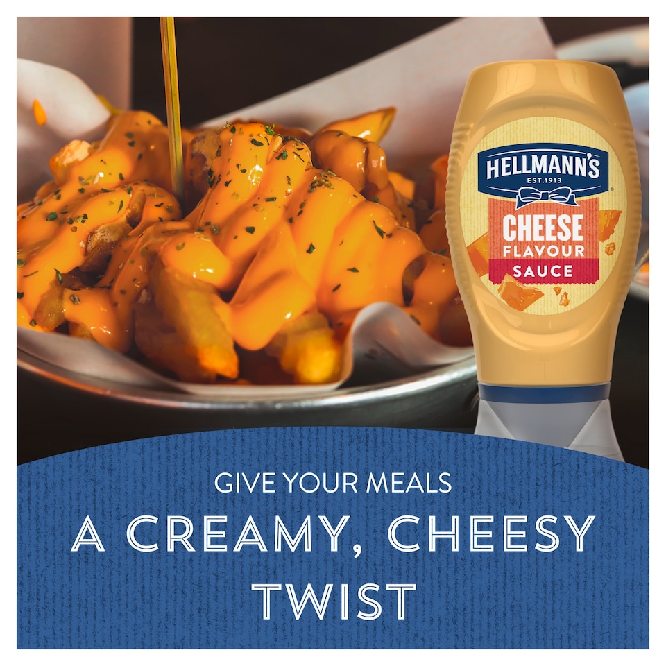 image 1 of Hellmann's Cheese Sauce Squeezy 250ml