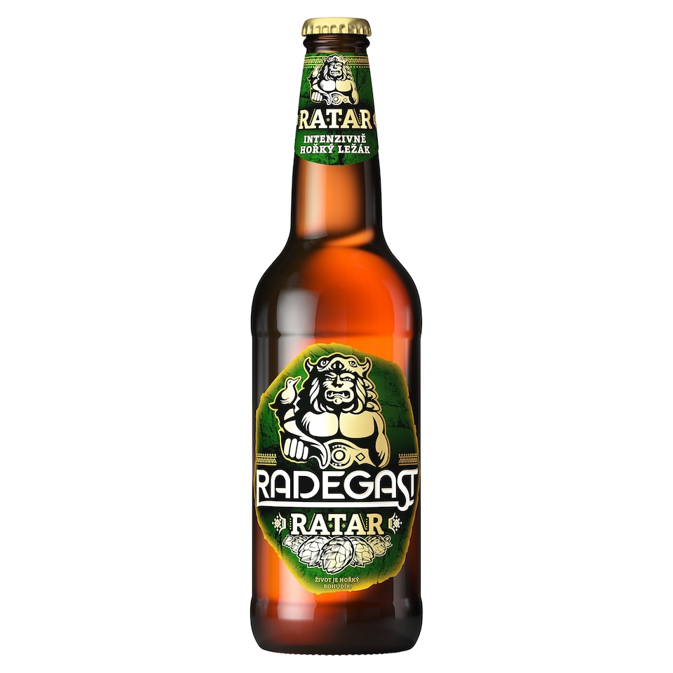 Radegast Ratar pivo ležiak svetlý 0,5 l
