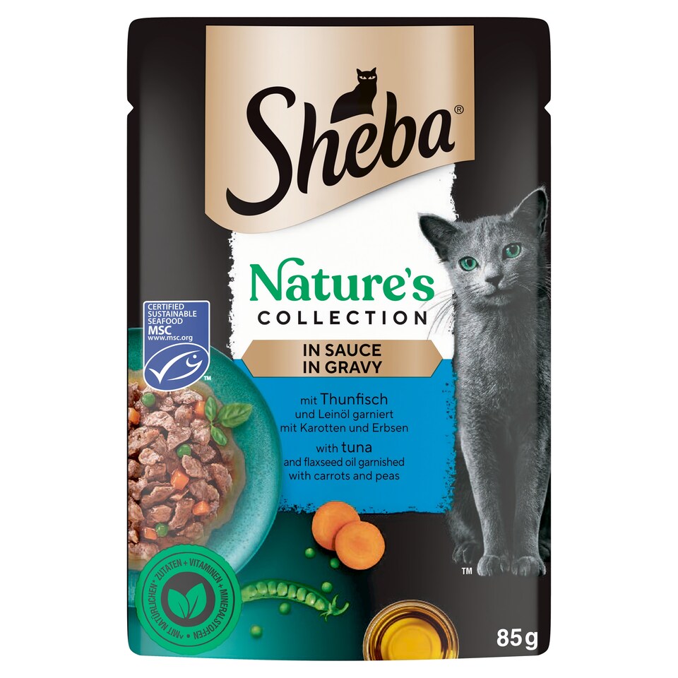 Sheba Nature's Collection Tuna In Gravy C/Fd 85G