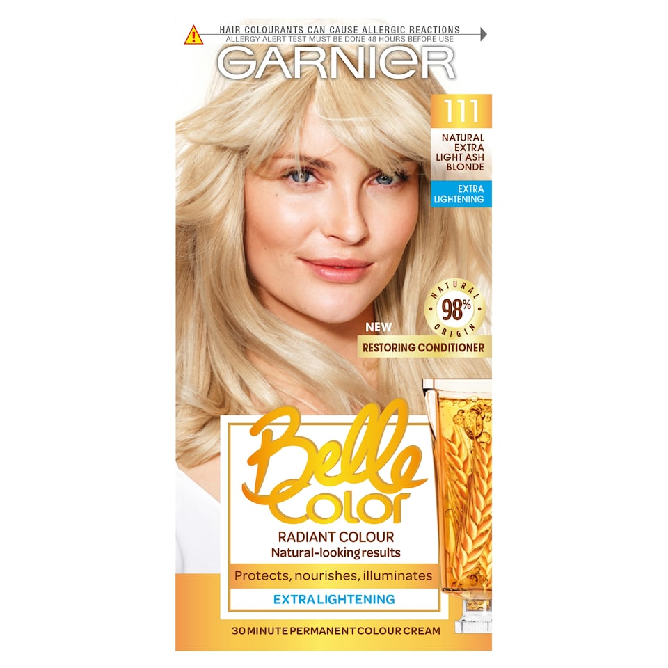 image 1 of Garnier Belle Color Permanent Hair Dye - 111 Extra Light Ash Blonde