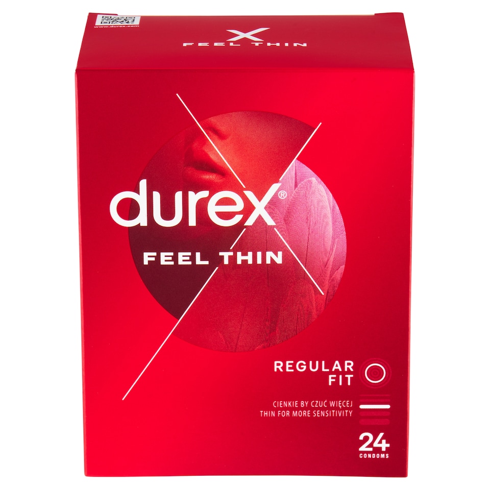 obrázok 1 z Durex Feel Thin Regular Fit prezervatívy 24 ks