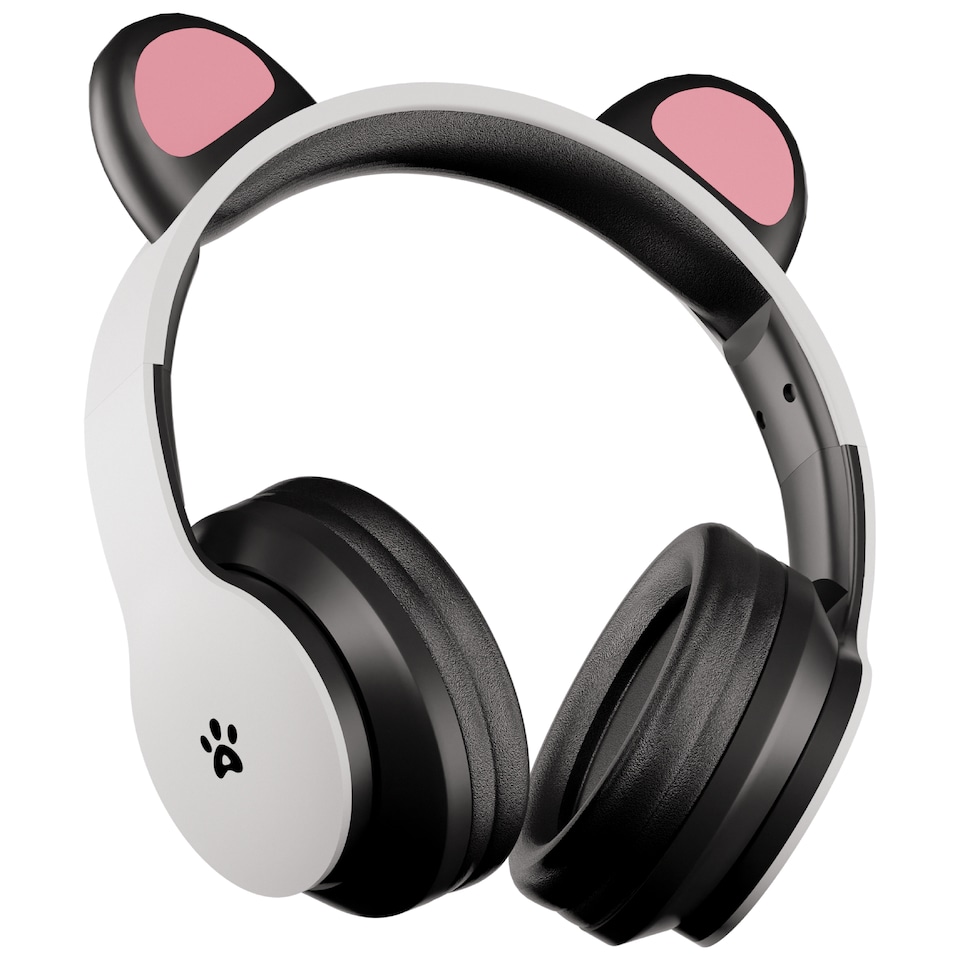 image 1 of JUICE ANIMALS PANDA KIDS WIRED HEADPHONES