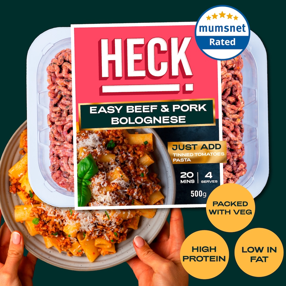 image 1 of HECK! Easy Beef & Pork Bolognese Mince 500g