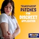 image 4 of NiQuitin Clear Patch Stop Smoking Aid 21mg Nicotine Patches 14s