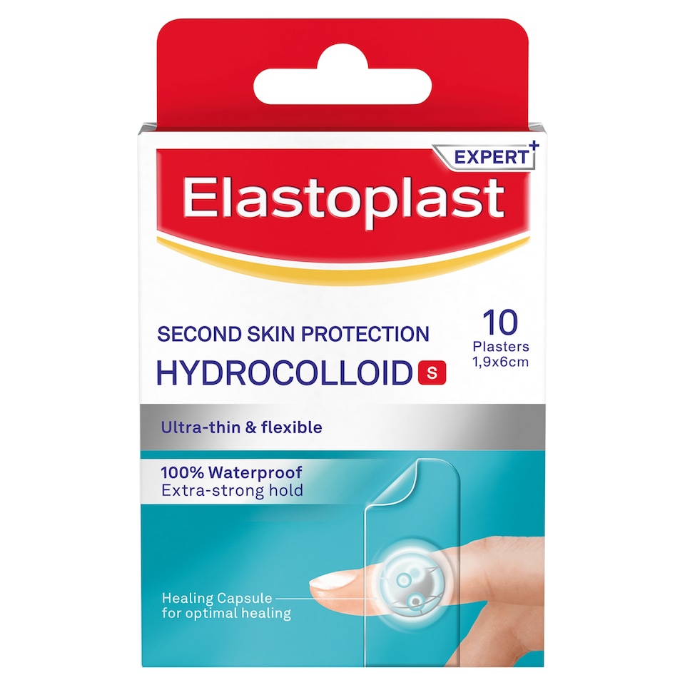 image 1 of Elastoplast Expert+ Second Skin Protection Hydrocolloid 10 Plasters