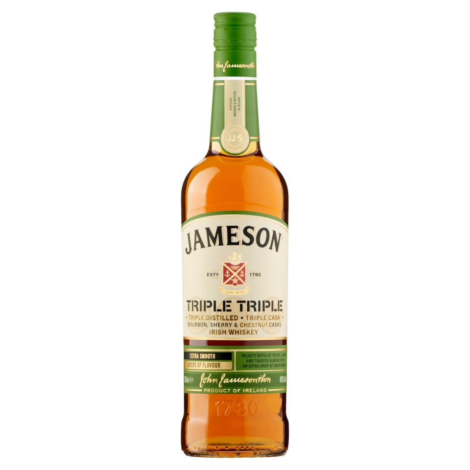 Jameson Triple Triple Irish Whiskey 70cl