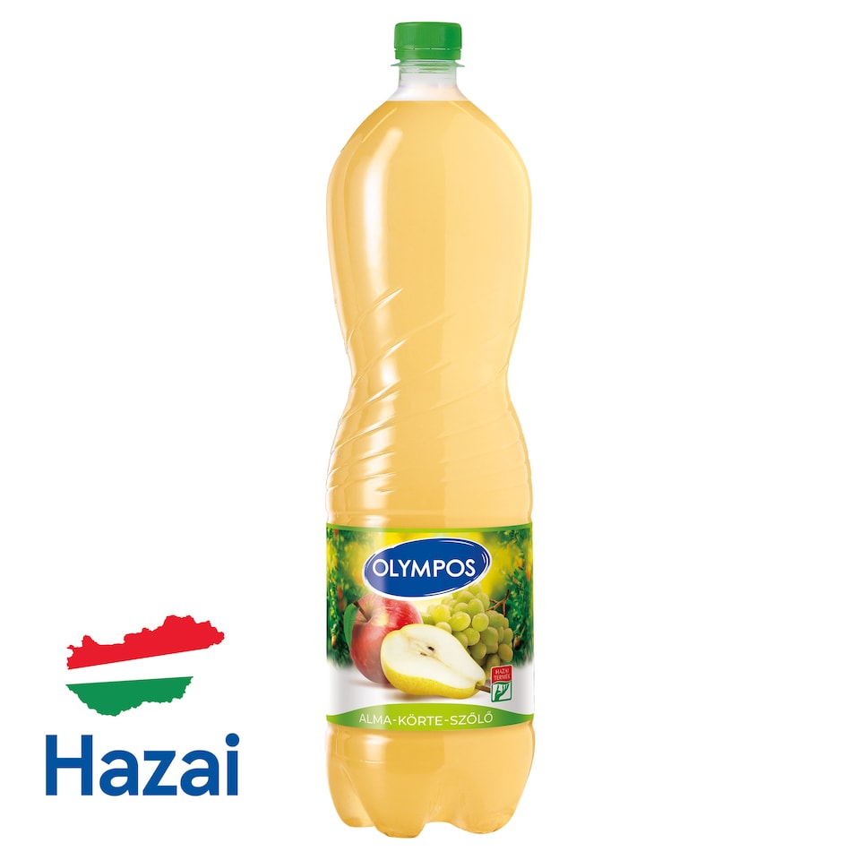 Olympos energiaszegény alma-körte-szőlő szénsavmentes üdítőital édesítőszerekkel 1,5 l