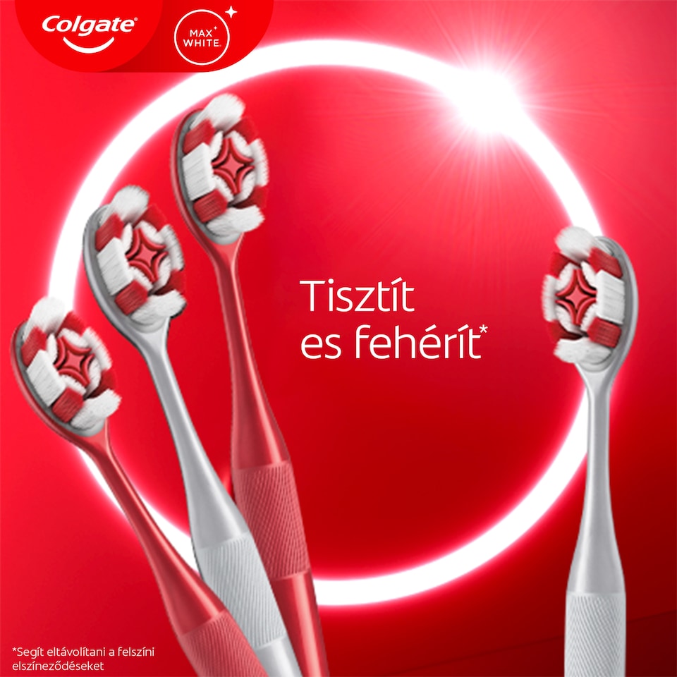 Colgate Max White Ultra Soft Lágy Fogkefe 1db  1. kép