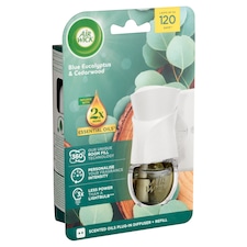 Air Wick Eukaliptusz és Cédrusfa elektromos légfrissítő készülék & utántöltő 19 ml