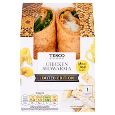 Tesco Chicken Shawarma Wrap