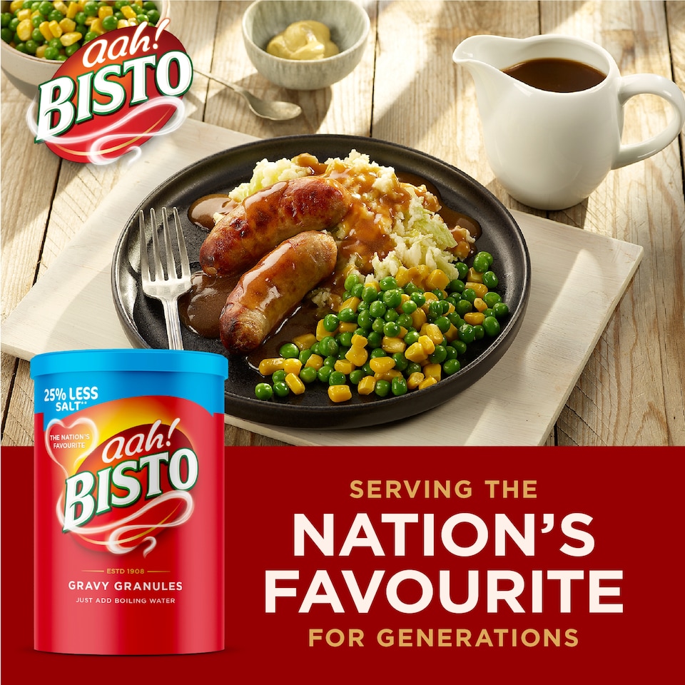 image 1 of Bisto Reduced Salt Gravy Granules 450g