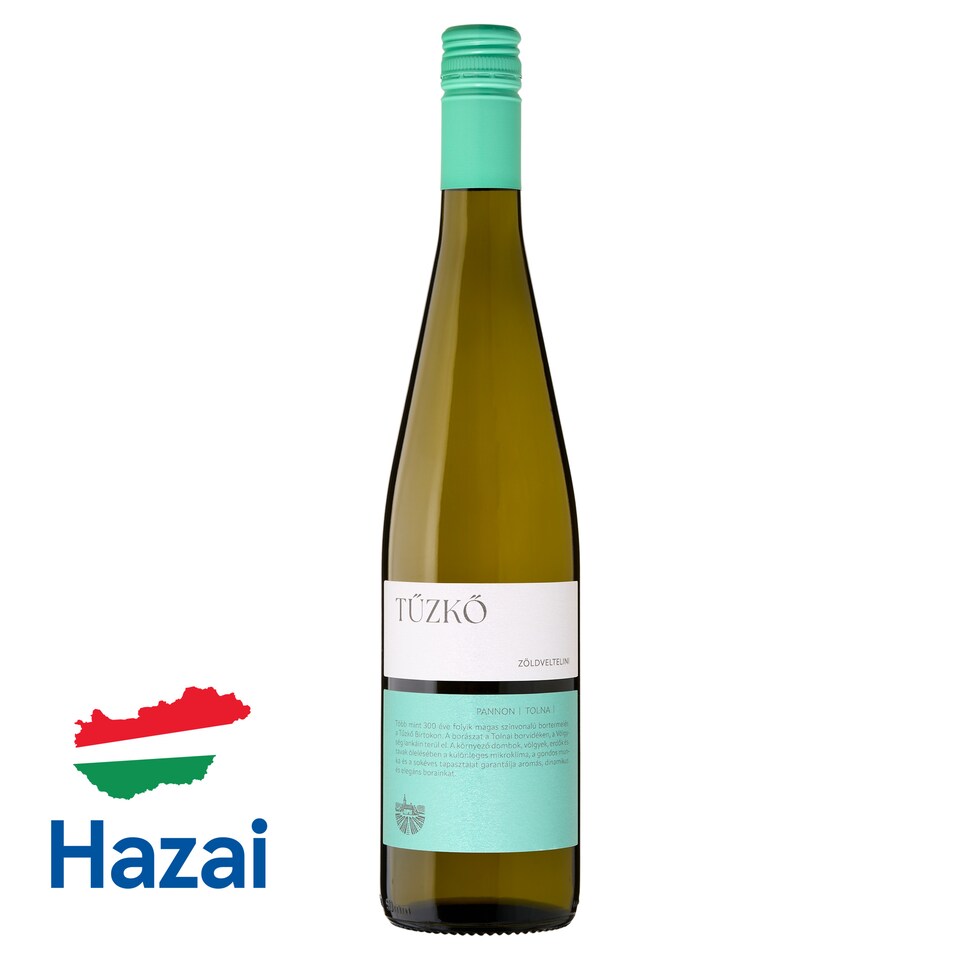 Tűzkő Pannon Zöldveltelini Dry White Wine 12% 750 ml
