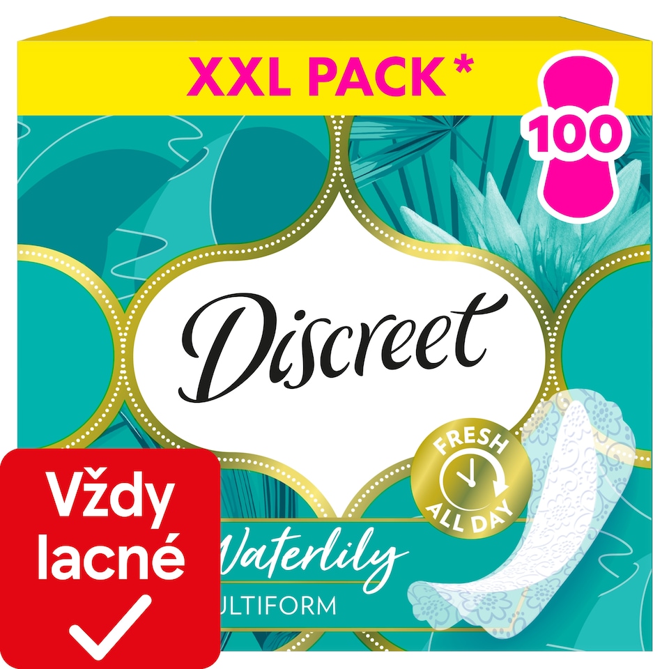 image 1 of Discreet Breathable Multiform Waterlilly Pantyliners