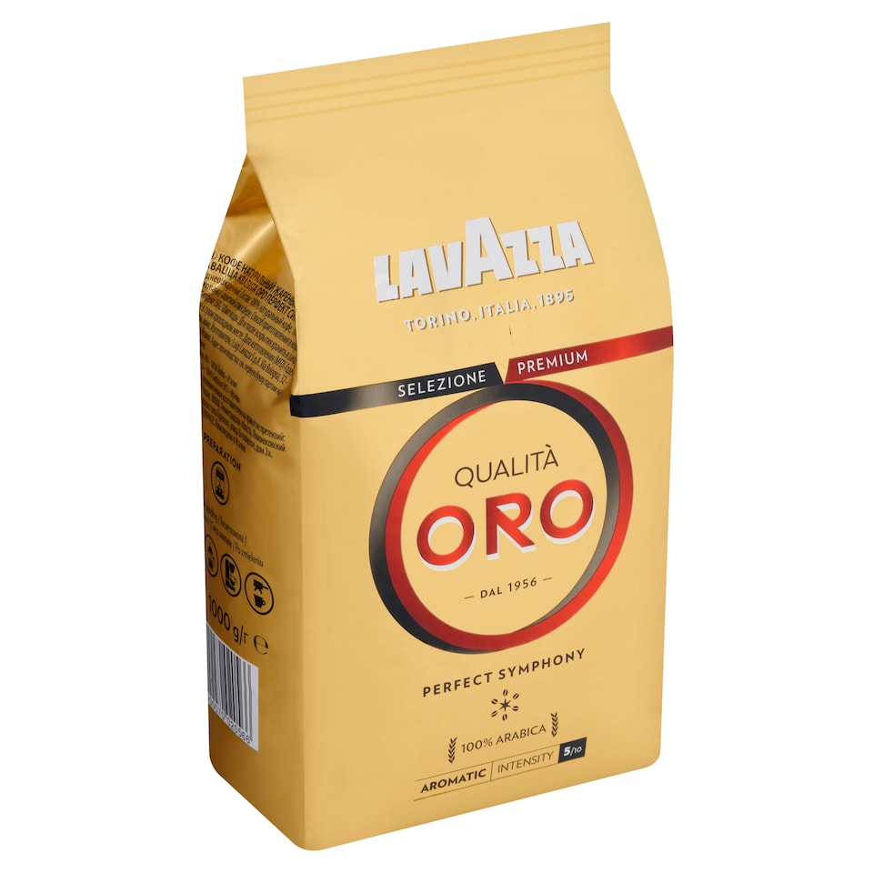 image 1 of Lavazza Qualità Oro Roasted Coffee Beans 250g