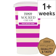 Tesco Soured Cream 300Ml