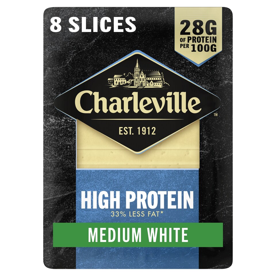 Charleville Lighter Medium White Slices 160G