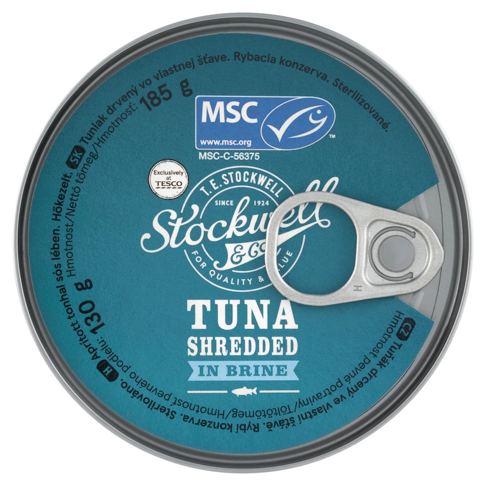 Stockwell & Co. aprított tonhal sós lében 185 g