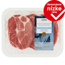 Tesco Bravčová krkovička bez kosti plátky 0,400 kg