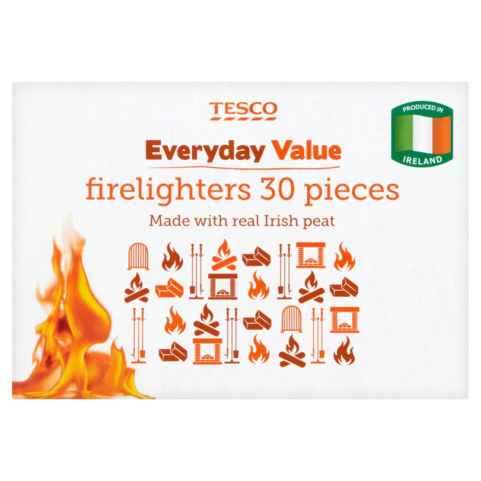 Tesco Everyday Value 30 Firelighters