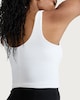 image 2 of F&F Active ULTRAMOVE Scoop Neck Vest in White