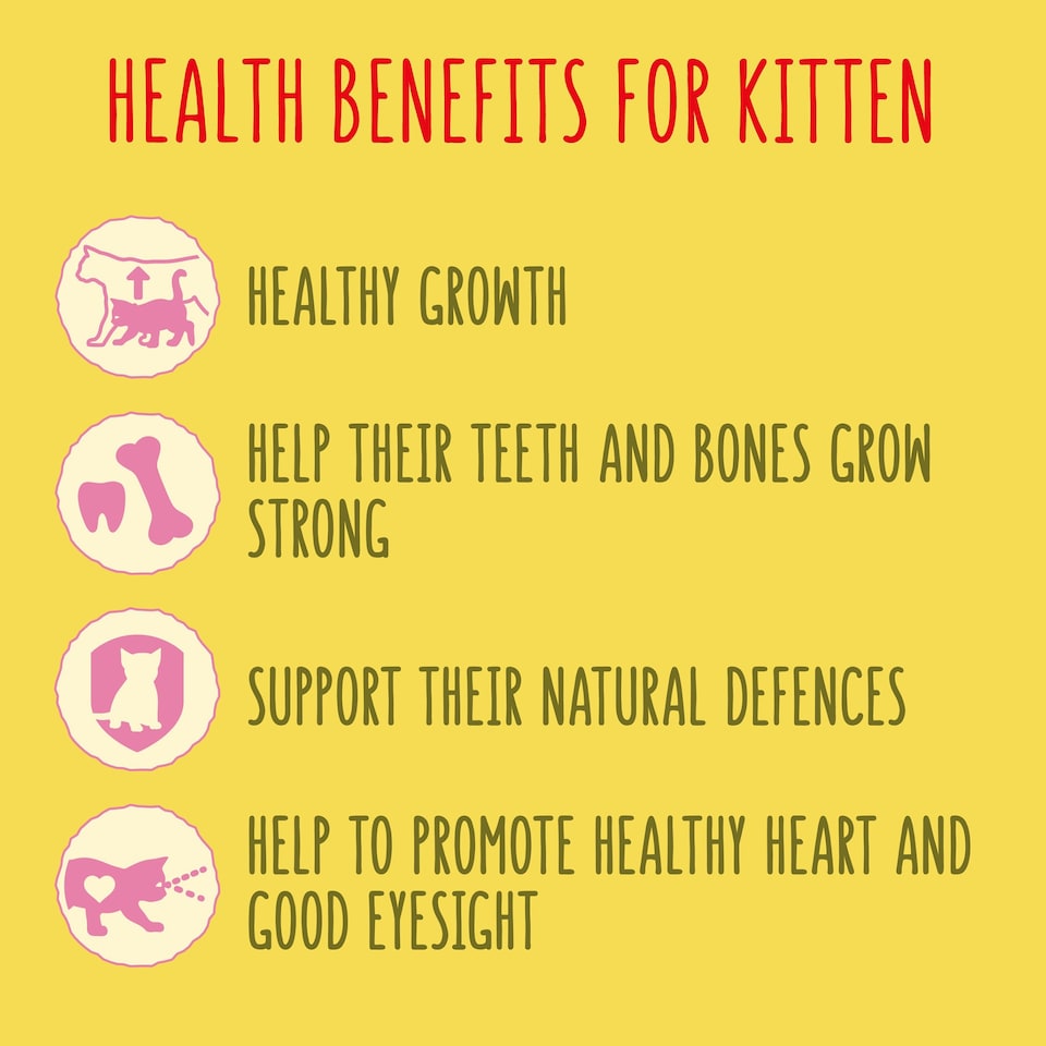 image 1 of Go Cat Junior Dry Cat Food Chicken Milk & Vegetable 750G