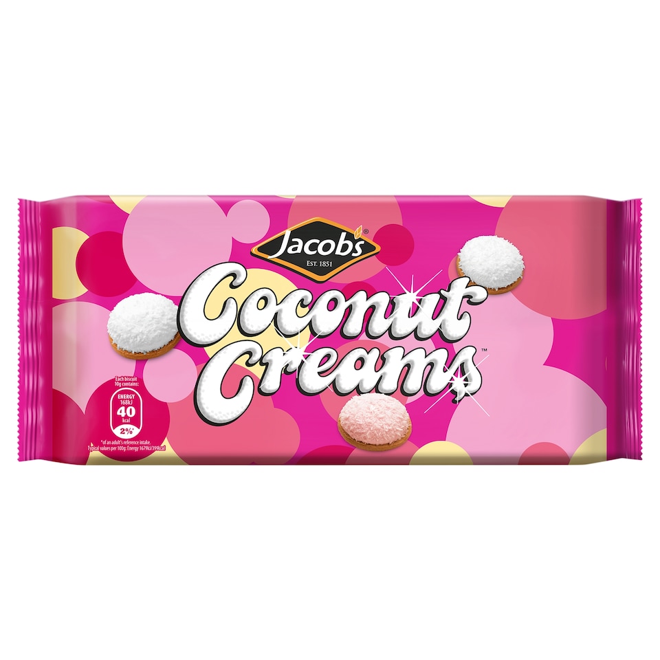 Jacob's Coconut Creams 160g