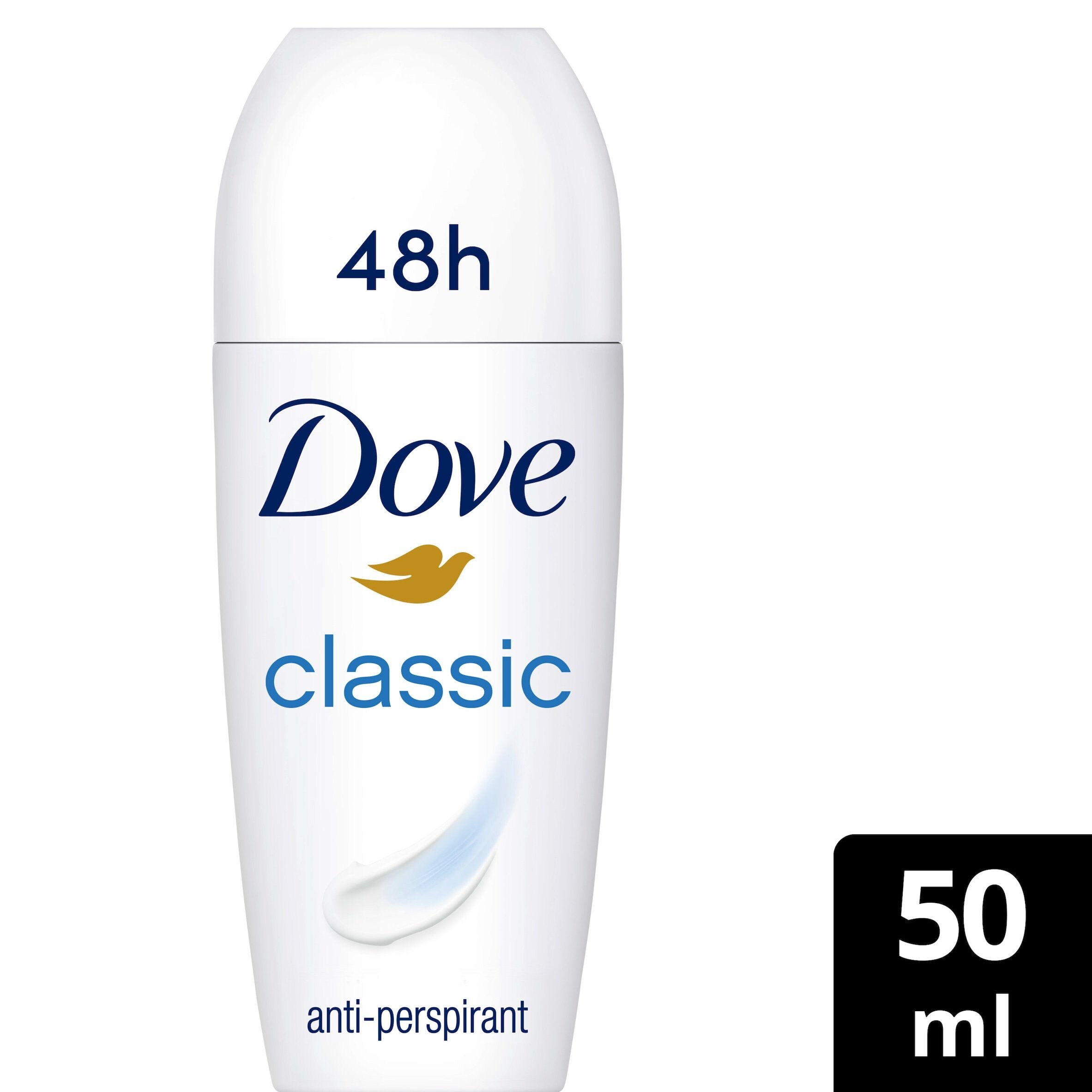 Dove Original Deo, 48h Schutz, Alkoholfrei – Mit Natürlichem Öl & 1/4 Feuchtigkeitscreme, 2 X 200 Ml