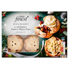 Tesco Finest Mince Pies 6 Pack