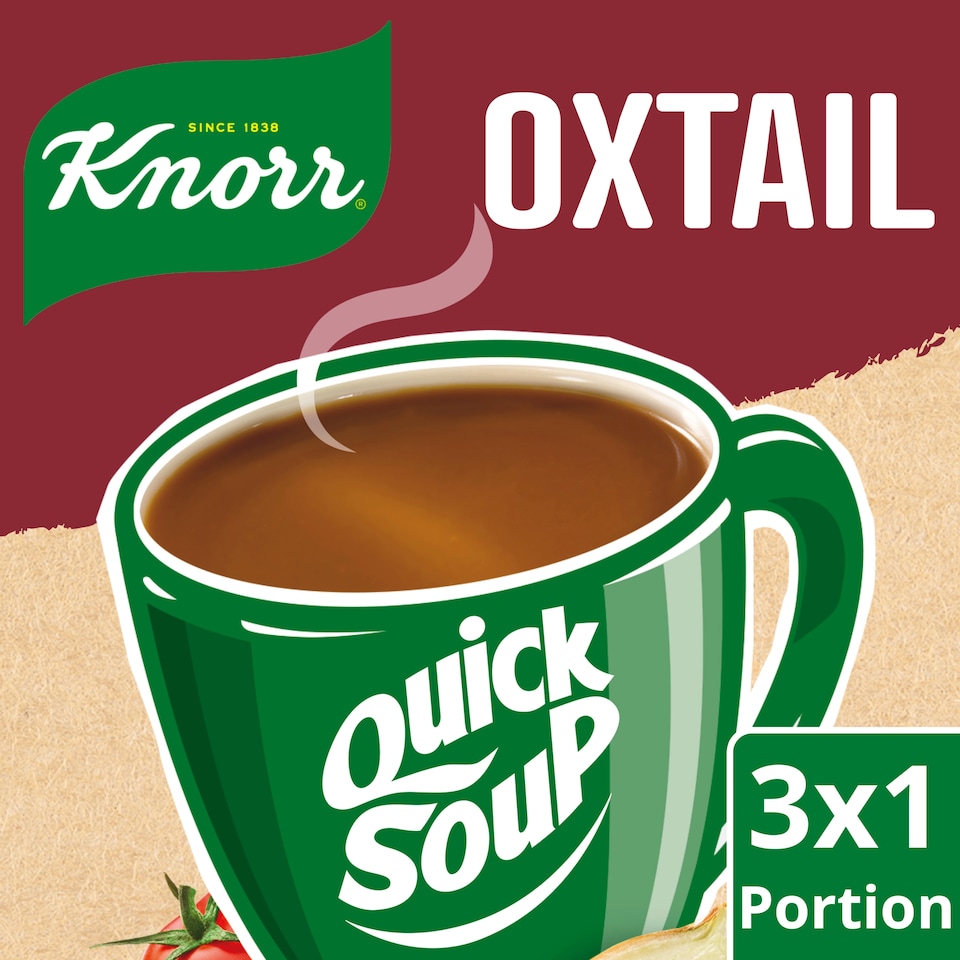 image 1 of Knorr Quick Soup Oxtail 3 X 64Ml