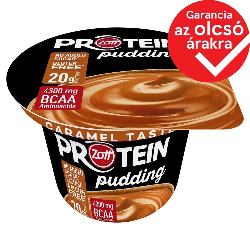 Zott Protein UHT Pudding Caramel Flavoured with Sweeteners 200 g