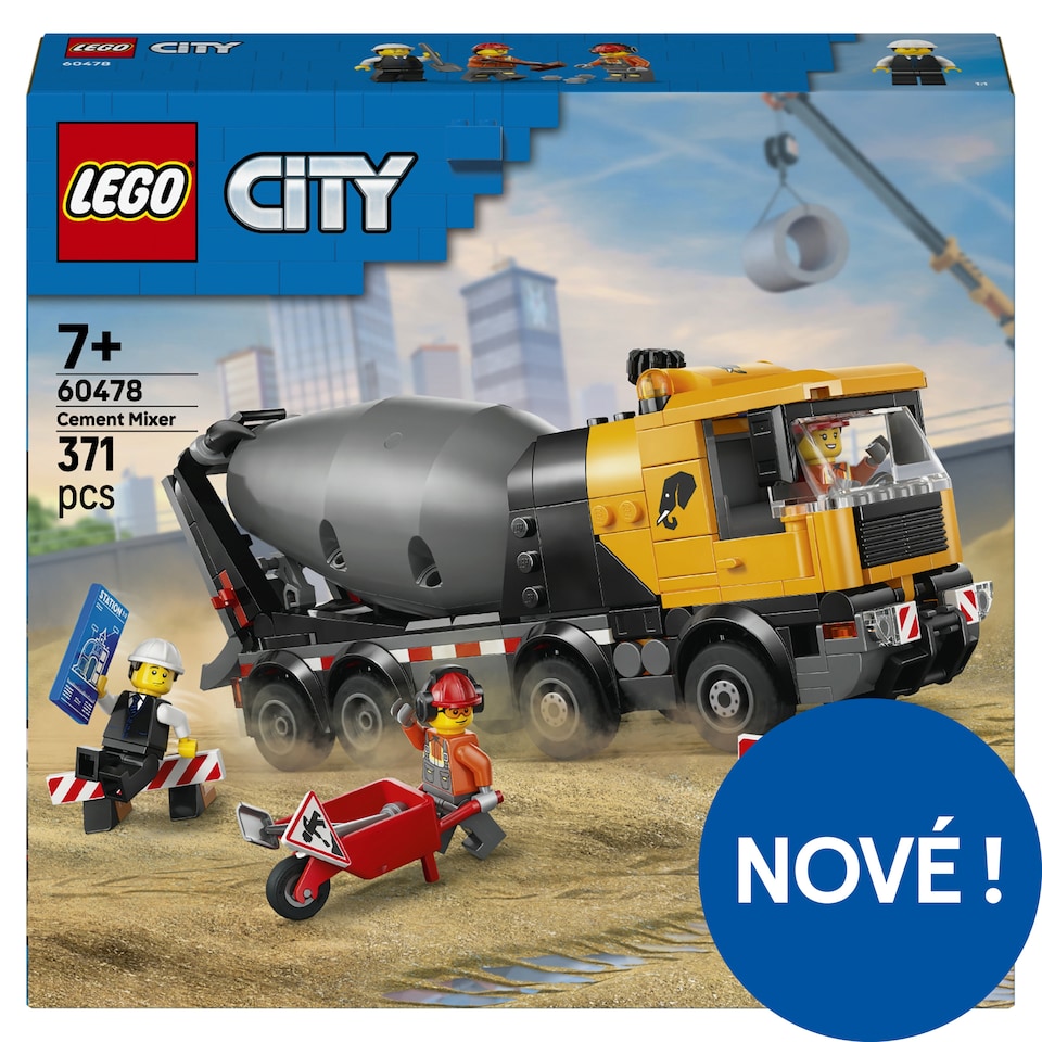 LEGO City 60478 Míchačka