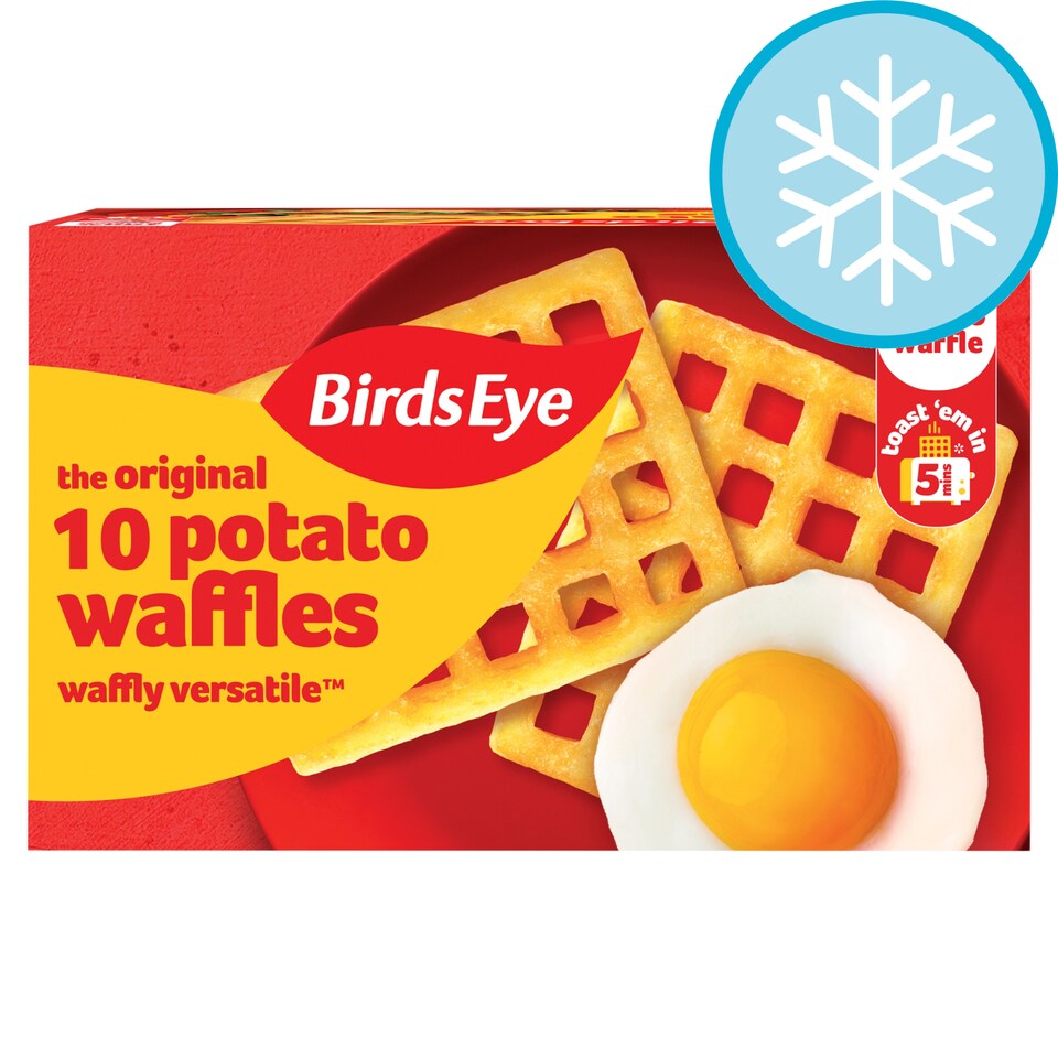 Birds Eye 10 Potato Waffles 567G